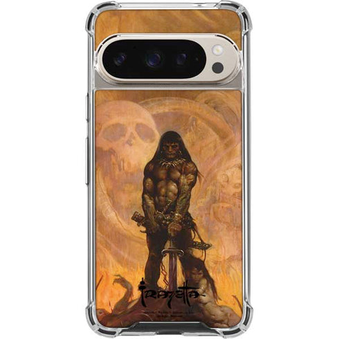 Barbarian by Frazetta Pixel 9/9 Pro Clear Case